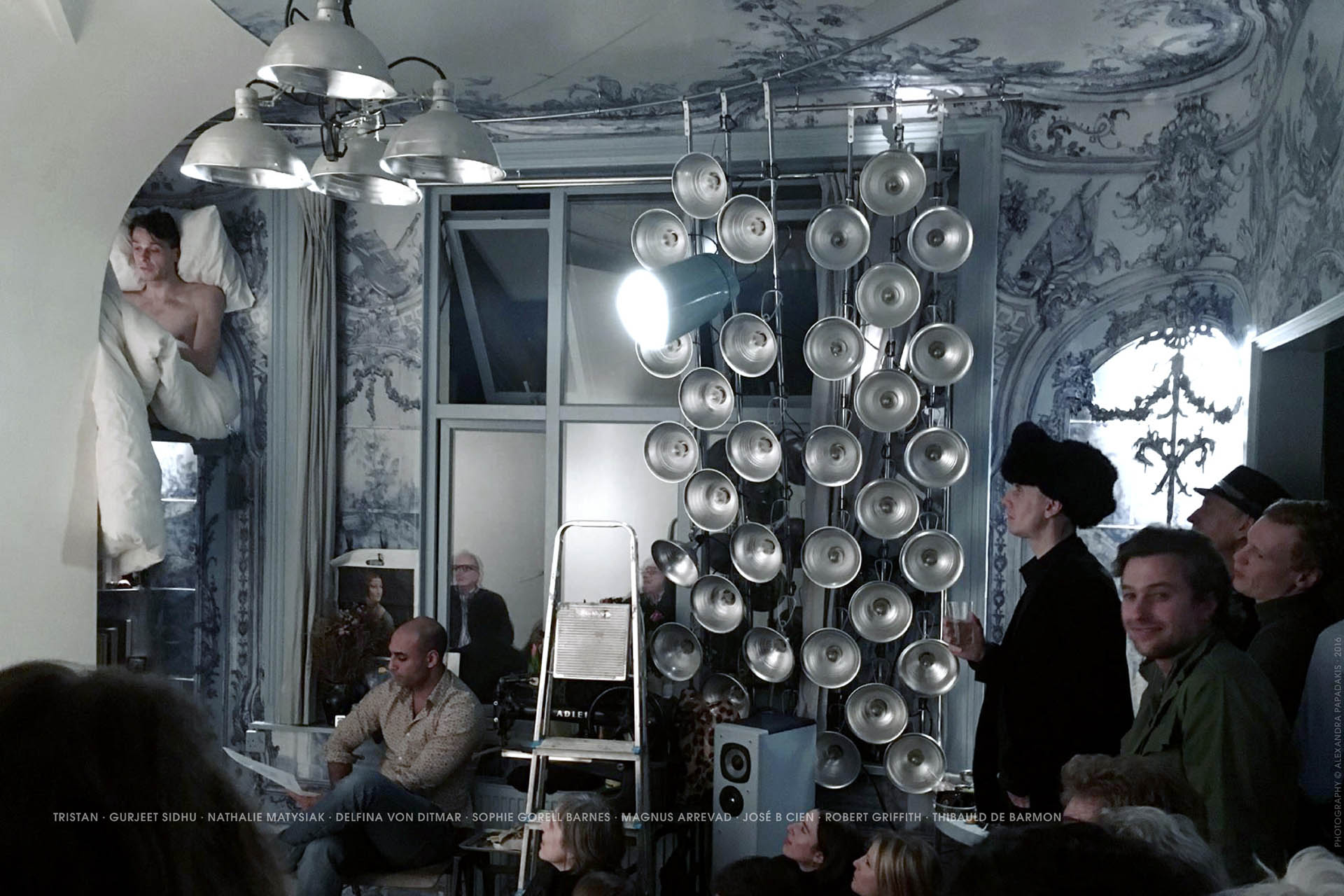 THE DECAY OF LYING by OSCAR WILDE. Reading. January 2016. Tristan V Christann, Gurjeet Sidhu, Nathalie Matysiak, Delfina Von Ditmar, Sophie Gorell Barnes, Magnus Arrevad, Jose B Cien, Robert Griffith, Thibauld de Barmon